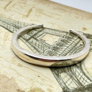 Sterling Silver Cuff Bracelet 13.85 Grams!